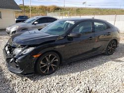 Salvage cars for sale at Northfield, OH auction: 2018 Honda Civic Sport