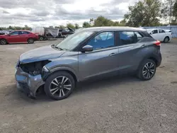 Salvage cars for sale at London, ON auction: 2018 Nissan Kicks S