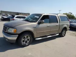 Salvage cars for sale at Wilmer, TX auction: 2003 Ford F150 Supercrew