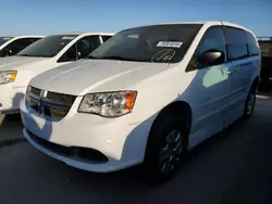 Dodge salvage cars for sale: 2017 Dodge Grand Caravan SE