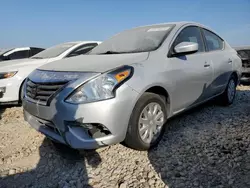 2016 Nissan Versa S en venta en Grand Prairie, TX