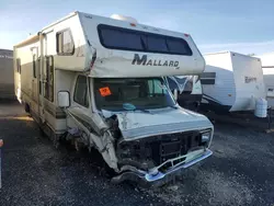 Salvage trucks for sale at Mcfarland, WI auction: 1989 Ford Econoline E350 Cutaway Van