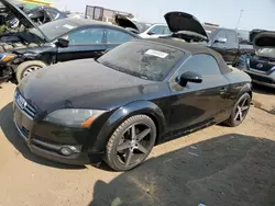 Salvage cars for sale at Brighton, CO auction: 2008 Audi TT 2.0T