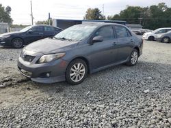 Salvage cars for sale at Mebane, NC auction: 2010 Toyota Corolla Base