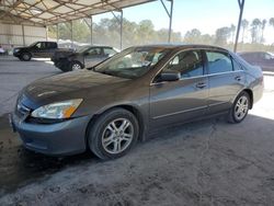 Salvage cars for sale at Cartersville, GA auction: 2006 Honda Accord EX