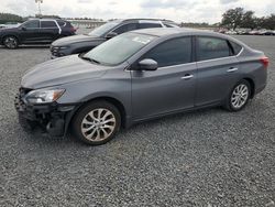 Salvage cars for sale at Riverview, FL auction: 2018 Nissan Sentra S