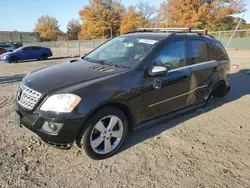 Mercedes-Benz m-Class salvage cars for sale: 2010 Mercedes-Benz ML 350 4matic