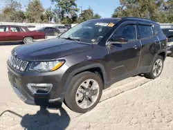 Jeep salvage cars for sale: 2018 Jeep Compass Limited