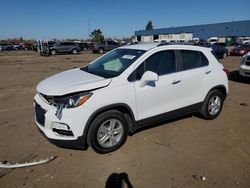 Salvage cars for sale from Copart Woodhaven, MI: 2017 Chevrolet Trax 1LT