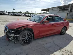 Salvage cars for sale at Corpus Christi, TX auction: 2019 BMW 330I