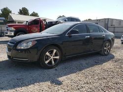 Salvage cars for sale from Copart Prairie Grove, AR: 2012 Chevrolet Malibu 1LT