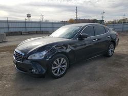 Salvage cars for sale at Chicago Heights, IL auction: 2013 Infiniti M37 X