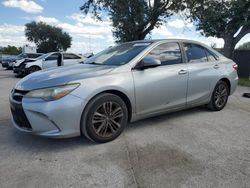 Toyota salvage cars for sale: 2016 Toyota Camry LE