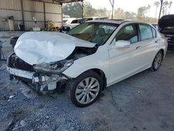 Salvage cars for sale at Cartersville, GA auction: 2015 Honda Accord EXL