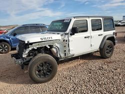 Jeep salvage cars for sale: 2021 Jeep Wrangler Unlimited Sport