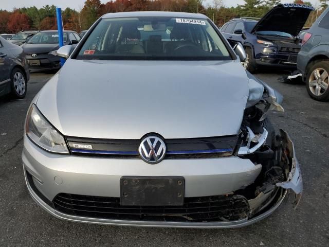 2016 Volkswagen E-GOLF SE