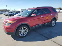 Ford salvage cars for sale: 2012 Ford Explorer Limited