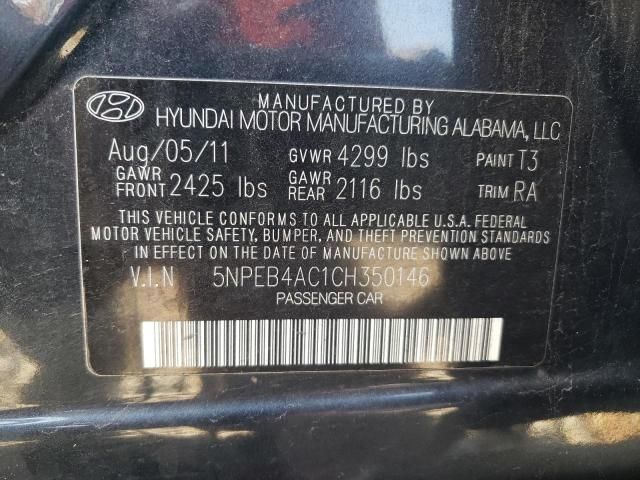 2012 Hyundai Sonata GLS