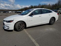 Chevrolet salvage cars for sale: 2016 Chevrolet Malibu LT