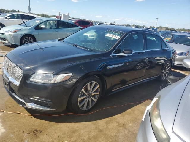 2018 Lincoln Continental