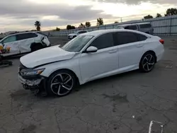 Salvage cars for sale at Martinez, CA auction: 2019 Honda Accord Sport