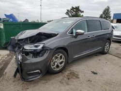 Chrysler salvage cars for sale: 2022 Chrysler Pacifica Limited