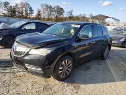 Acura mdx salvage cars for sale: 2015 Acura MDX Technology