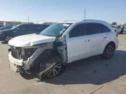 Acura salvage cars for sale: 2020 Acura MDX Advance