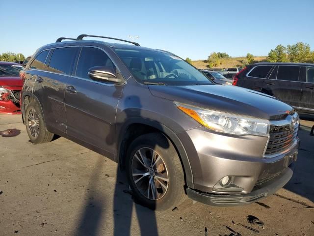 2016 Toyota Highlander XLE