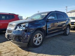 Salvage cars for sale at Chicago Heights, IL auction: 2015 Chevrolet Equinox LT