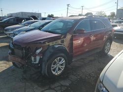 Chevrolet salvage cars for sale: 2016 Chevrolet Equinox LT