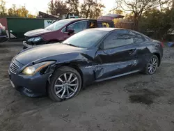 Salvage cars for sale at Baltimore, MD auction: 2013 Infiniti G37