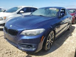 BMW salvage cars for sale: 2018 BMW 230I