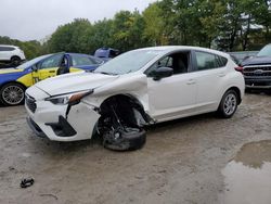 Salvage cars for sale at North Billerica, MA auction: 2024 Subaru Impreza