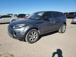 Land Rover salvage cars for sale: 2018 Land Rover Range Rover Evoque SE