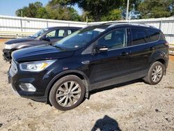 Salvage cars for sale at Chatham, VA auction: 2018 Ford Escape Titanium