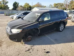 Toyota Highlander salvage cars for sale: 2008 Toyota Highlander Limited