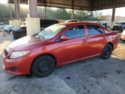 Toyota salvage cars for sale: 2009 Toyota Corolla Base