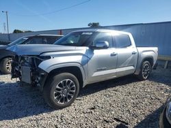 Toyota Tundra salvage cars for sale: 2022 Toyota Tundra Crewmax Limited