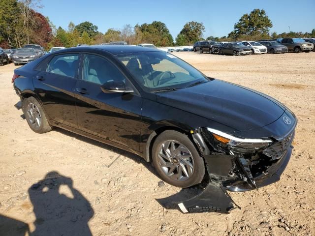 2024 Hyundai Elantra Blue