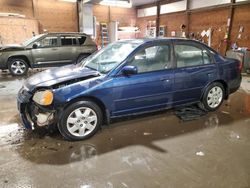 Salvage cars for sale from Copart Ebensburg, PA: 2002 Honda Civic EX