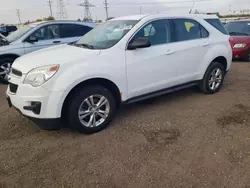 Salvage cars for sale at Elgin, IL auction: 2012 Chevrolet Equinox LS