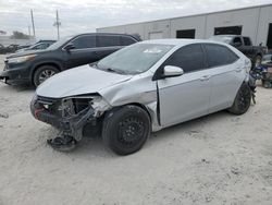 Salvage cars for sale at Jacksonville, FL auction: 2015 Toyota Corolla L