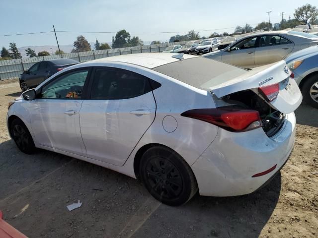 2016 Hyundai Elantra SE