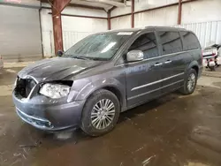 Chrysler Town & Country Touring l Vehiculos salvage en venta: 2015 Chrysler Town & Country Touring L