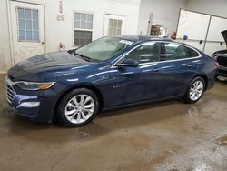 Chevrolet salvage cars for sale: 2021 Chevrolet Malibu LT