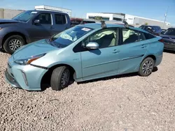 Toyota salvage cars for sale: 2019 Toyota Prius