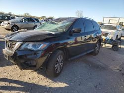 Carros salvage sin ofertas aún a la venta en subasta: 2017 Nissan Pathfinder S