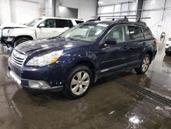 Salvage cars for sale at Ham Lake, MN auction: 2012 Subaru Outback 3.6R Limited