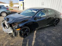 Honda salvage cars for sale: 2021 Honda Civic Sport